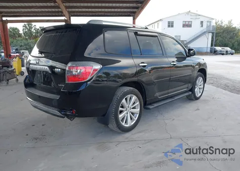2009 Toyota Highlander Hybrid Limited из США, поврежденный, VIN JTEEW44A992032960